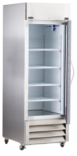 GPR231SSG/0 | General Purpose Stainless Steel Refrigerator, Glass Door, 23 cu. ft. capacity